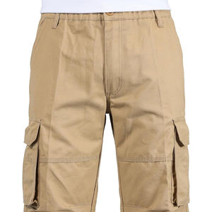 Fábrica Casual algodón Cargo logotipo personalizado Color sólido suelto recto deportes al aire libre diseño alto bajo solapa al por mayor - Product Image 4