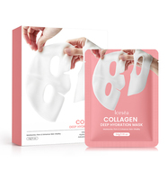 Masque réparateur de la barrière cutanée probiotique OEM, collagène, acide hyaluronique, hydratation intense, apaisant pour les peaux sensibles, marque privée