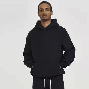 เสื้อฮู้ดผ้าฝ้าย100% สำหรับผู้ชายเสื้อผ้าออกกำลังกายฟิตเนส - Product Image 2