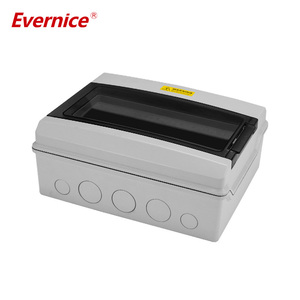 Boîtier en plastique ABS étanche IP65, ignifuge, boîte de distribution électrique, boîte de jonction avec <span class=keywords><strong>support</strong></span> <span class=keywords><strong>rail</strong></span> <span class=keywords><strong>DIN</strong></span>, CE RoHS - Product Image 2