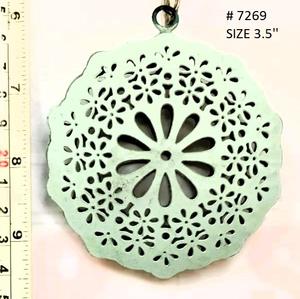 Star Shape Iron <b>Hanging</b> <b>Ornament</b> 4 Inches Festive Christmas Tree Decorative Accessories - Product Image 6