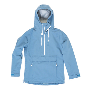 Chaqueta cortavientos personalizada de talla grande para hombre, capucha transpirable con media cremallera, diseño impermeable con estampado para exteriores, temporada de invierno - Product Image 2