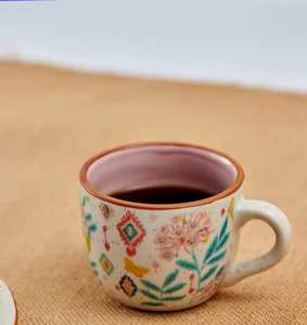 <b>Espresso</b> Ceramic Coffee <b>Cup</b> and Saucer Latte <b>Cup</b> Tea <b>Cup</b> Hotel Coffee <b>Set</b> - Product Image 1