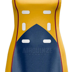 Bajo MOQ cómodo uniforme de netball para mujeres hecho en fábrica Material de poliéster uniforme de netball para mujeres - Product Image 6