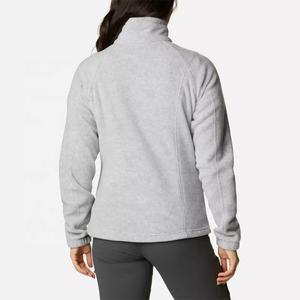 Veste d'hiver chaude en polaire polaire pour femme de qualité exceptionnelle, surdimensionnée, OEM, écologique, doublée, poignets élastiques, veste softshell - Product Image 3