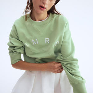 Sudadera de mujer personalizada con opciones de bordado de impresión de logotipo Jersey cómodo para trajes de moda diarios - Product Image 3