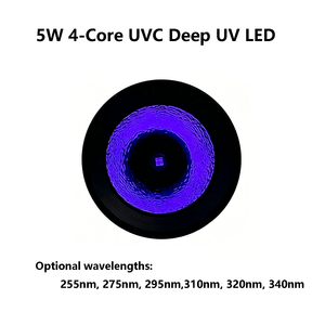 Lampe torche UV-C haute puissance S10 5W, lumière UV profonde 255nm, indice de protection IP66, batterie rechargeable 18650, pour la détection de roches fluorescentes et le <span class=keywords><strong>camping</strong></span> - Product Image 5