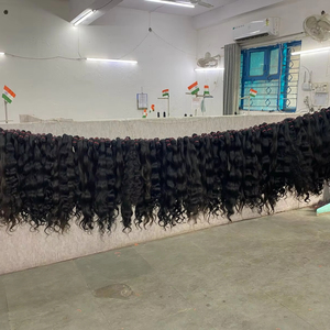 วิกผมคนแบบยืดได้ความยาว8-30นิ้ววิกต่อผมจากอินเดีย - Product Image 1