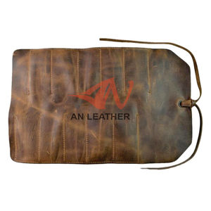 Charpentier en cuir de haute qualité Roll Up Tool Bag Multi Tool Storing Rolling Pouch - Product Image 2