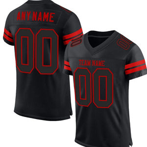 Uniformes de football américain pour hommes en gros, qualité supérieure, respirant, léger, évacuant l'humidité, jersey durable - Product Image 5