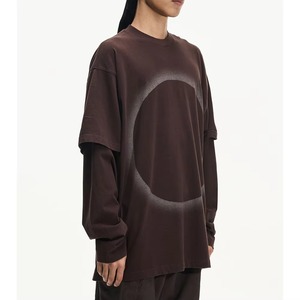 Camiseta de manga larga de compresión de tela tecnológica para hombre, camiseta de rendimiento de entrenamiento para correr en el gimnasio - Product Image 5