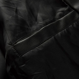 Veste en cuir à manches longues pour homme, nouveau Design de haute qualité, Logo personnalisé, tenue décontractée, multicolore - Product Image 3