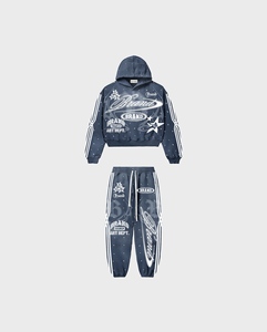 Conjunto Deportivo para Hombre y Mujer, Cintura Alta, Corte Ajustado, Sudadera con Capucha, Pantalones Jogger, Ropa Deportiva para Gimnasio y Entrenamiento - Product Image 2