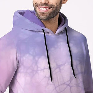 2025 Nueva gran oferta sudaderas con capucha de sublimación para hombres para adultos sudaderas con capucha Logotipo de impresión personalizado sudadera básica para hombres - Product Image 4