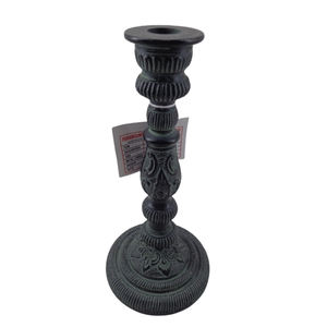 Portavelas de aluminio, soporte de vela de Color latón ahumado de diseño moderno para Decoración de mesa y hogar - Product Image 3