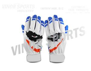 Gants de football américain personnalisés unisexes pour adultes, respirants, design, fabricant, maillot de football américain, grande taille, caractéristique imprimée - Product Image 3