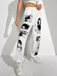 Nouveau jogging en molleton de coton à la mode pour femmes pantalon de survêtement sur mesure de haute qualité - Product Image 4