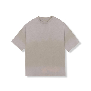 Custom Heavyweight Boxy T-Shirt Acid Wash Vintage Cotton Men Vintage T-Shirt Distressed Acid Washed T-Shirts para hombre - Product Image 3