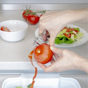 Sbucciatore per pomodori in acciaio inox 6,7 x 11 cm. - Product Image 3