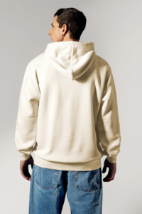 Manufacture Cotton 100% Fleece Pocket Drop Shoulder Hoodies Pullover <b>Men</b> Custom Heavyweight Oversized Winter 2 Pcs Sweatshirt - Product Image 4