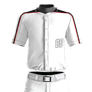 Uniformes de Béisbol Transpirables de Alta Calidad, Nuevo Modelo 2025, Servicio OEM, Conjuntos de Manga Corta, Disponibles al por Mayor con Servicio OEM - Product Image 5