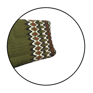 Tapis de selle en laine haute densité de qualité supérieure pour l'équitation de dressage occidental Confort supérieur Performance du cheval améliorée Tissu respirant - Product Image 6