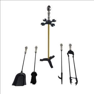 Latest Arrival Elegant Customized Iron Unique Casual Handmade Designer Stylish Fancy Vintage Metal Fire Tool <b>Set</b> & <b>Accessories</b> - Product Image 2