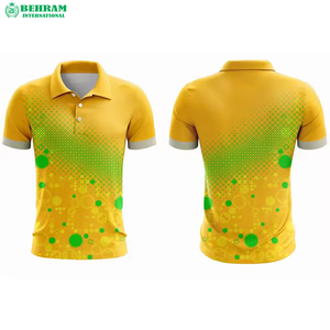 Polo de Verano Ligero para Hombre, con Logotipo Personalizado, Cuello Alto, Deportivo, Transpirable, de Algodón, Manga Corta, Corte Regular - Product Image 1