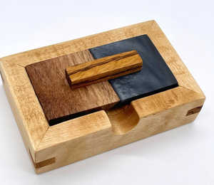 กล่องไม้ MDF กระท่อมดอกไม้สีทองของขวัญขายดีและงานฝีมือกล่องไม้ป้ายติดผนังทำในอินเดีย - Product Image 5