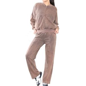 Conjuntos Deportivos para Mujer 2026 con Logotipo Personalizado, Corte Ajustado, Calidad Premium, Estilo Moderno, Transpirables, de Algodón, Conjunto de 2 Piezas - Product Image 1