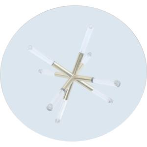 Mesa de Centro de Diseño Moderno para Sala de Estar, Base de Metal y Acrílico Ecológica, Decoración para el Hogar - Product Image 5