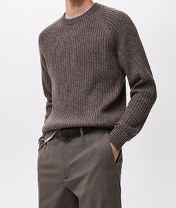 Suéter Cárdigan de Punto Jacquard de Manga Larga Casual de Otoño para Mujer de la Mejor Calidad con Logotipo Frontal - Product Image 4