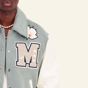 Chaquetas Varsity Nuevo Estilo Cuello Alto Todas las Tallas Colores Lana de Alta Calidad Antibacterianas para Hombre y Mujer - Product Image 5