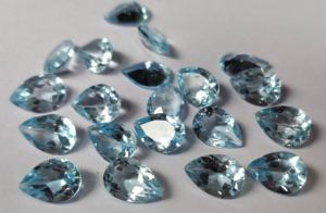 Topacio azul cielo natural corte mm Pera facetada 5x8mm-Pera Topacio azul cielo Suelto - Product Image 6