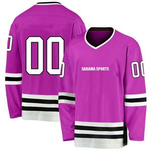 Jersey de hockey sobre hielo de alta calidad Nueva llegada Jersey de hockey sobre hielo en diferentes colores Ropa de equipo Jersey de hockey sobre hielo - Product Image 1