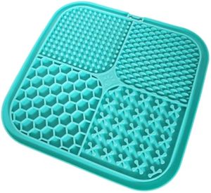 Alfombrilla de silicona para lamer perros HILIM, alimentador lento para mascotas, reduce el estrés, mejora la digestión, material seguro antideslizante - Product Image 6