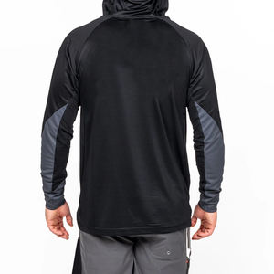 OEM personnalisable sweat à capuche de pêche de haute qualité pour hommes à séchage rapide 100% polyester imperméable respirant grande taille impression par sublimation - Product Image 2