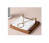 Maarvelous porte-papier de soie décoratif métal fini utilisation maison vaisselle porte-mouchoirs accessoires