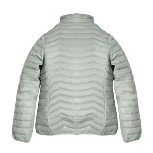 Chaqueta deportiva reversible de nailon para mujer, abrigo ligero y cálido de invierno con patrón sólido, venta al por mayor personalizada de fabricantes - Product Image 6