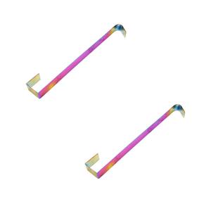 Soporte de calcetín de Navidad de Metal bronce Vintage para chimenea, estante colgante festivo para vacaciones, Organizador - Product Image 1