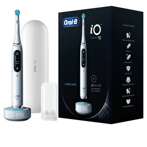 Brosses à dents électriques rechargeables Oral-B iO Series 10 d'origine allemande en vente – Modèles Pro Vitality et Floss Action - Product Image 1