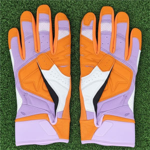 Guantes de Bateo de Béisbol de Cuero de Primera Calidad, Ligeros, Flexibles, Transpirables y Duraderos, con Logotipo Personalizado, Venta al por Mayor Profesional, Genuinos - Product Image 2
