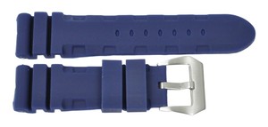 JD1611 Sport Smart <b>Watch</b> Band Breathable Water-Resistant Silicone Blue FKM-Made Unisex Light 20mm/22-24mm Sizes - Product Image 6