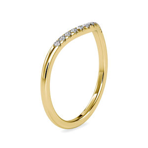 Anillo de Compromiso y Matrimonio de Oro Blanco de Lujo con Diamante Natural de Corte de 0.09 Quilates, Engaste de Puntas, Certificado IGI, Joyería Fina Hecha a Mano - Product Image 2