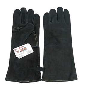 ISONZ hiver travail gants de sécurité Tig soudage vache cuir fendu résistant à la chaleur étanche Anti-coupure Anti-impact anti-dérapant - Product Image 1