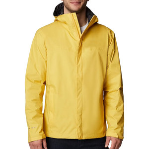 Chaqueta de lluvia impermeable para correr de estilo callejero para hombre, diseño personalizado con cuello levantado, ropa de exterior de tamaño regular para invierno - Product Image 1