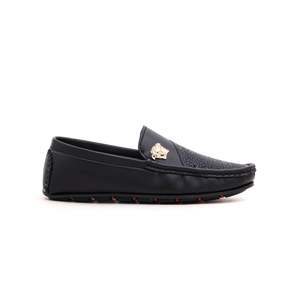 Mocassin formel noir pour garçons grande taille manteaux pour hommes modèle KD0417 - Product Image 2