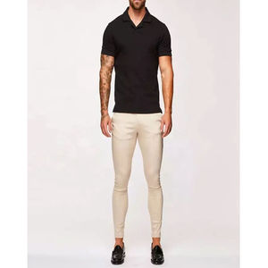 Nouveauté hommes 100% coton pour T-shirts polo imprimé personnalisé respirant séchage rapide prix de gros sport chemise à séchage rapide - Product Image 6