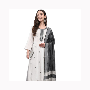 Vêtements indiens et pakistanais Gharara Designs Punjabi Girl Sexy Beautiful Salwar Suit Neck Designs Woman Dress Wholesale - Product Image 2