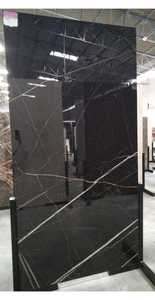 Carreaux de sol en porcelaine polie finition brillante de 1200x2400mm pour mur intérieur et villa - Product Image 5